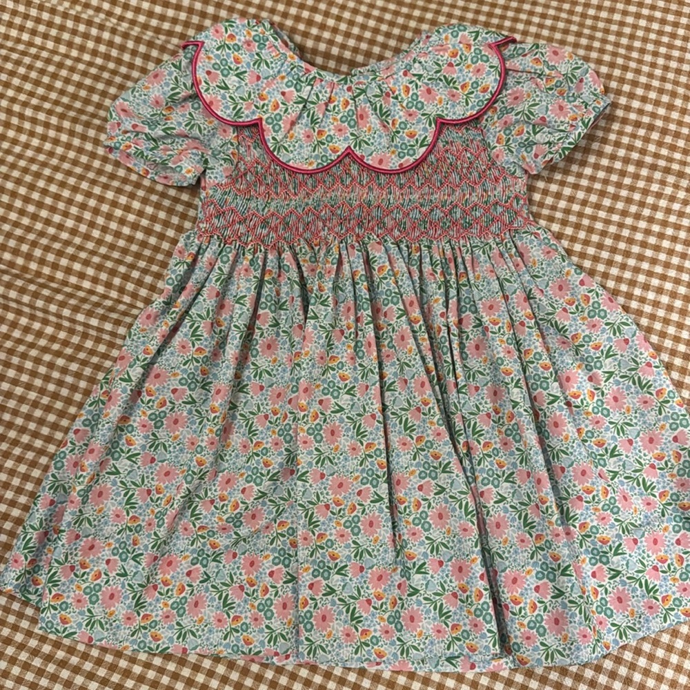 Smocked Spring Dress